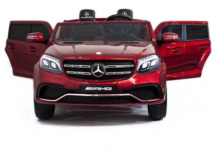 Детский электромобиль Mercedes Benz GLS63 LUXURY 4x4 12V 2.4G - Red - HL228-LUX-R оптом, фото 4