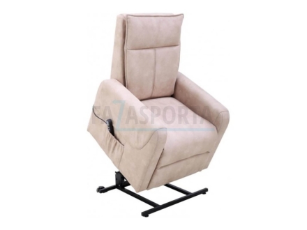 Массажное кресло-реклайнер EGO Lift Chair DM04004 Бежевое оптом, фото 6
