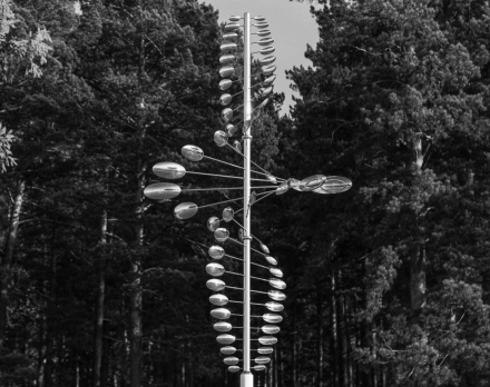 Скульптура из нержавеющей стали Торнадо Малый размер оптом, фото 6