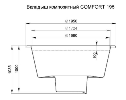 Купель COMFORT 195 HOT (термососна) оптом, фото 10