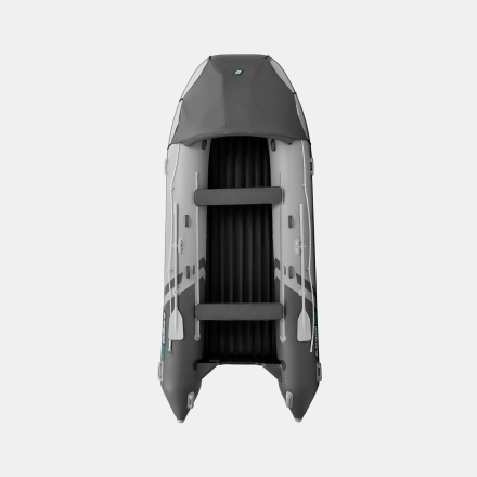 Gladiator E 450 PRO AIR Светло-темносерый моторная лодка ПВХ  оптом, фото 1