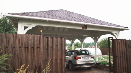 Навес для машин ГРИНФИЛД Базовая комплектация оптом, фото 3