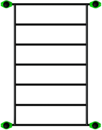 Воркаут ЛОВ 108 зеленый ВТ 102.07-02 оптом, фото 5