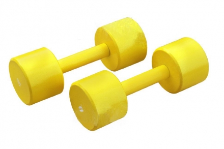 Гантель «ProfiGym» неразборная с полимерным покрытием, 9 кг ГНП-9  оптом, фото 1