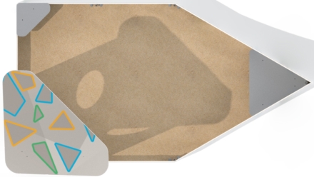 Песочница Кораблик ПС105.00 для детской площадки оптом, фото 3