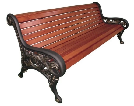 Скамейка парковая Новая Москва, Сосна 0,6 м оптом, фото 6