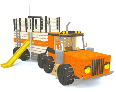 Игровой комплекс TORUDA WOOD Большой грузовик оптом, фото 1