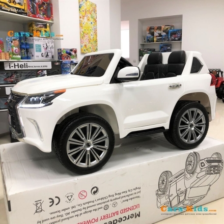 Электромобиль LEXUS LX 570 4WD белый оптом, фото 6