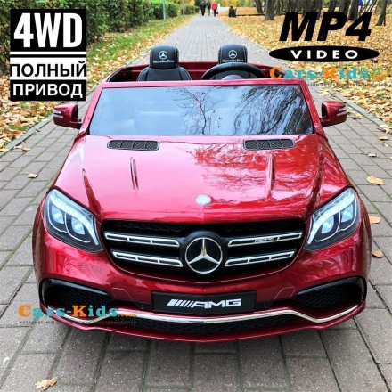 Электромобиль Mercedes-Benz GLS 63 AMG 4WD MP4 красный оптом, фото 1
