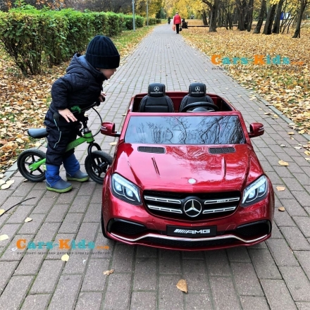 Электромобиль Mercedes-Benz GLS 63 AMG 4WD MP4 красный оптом, фото 2