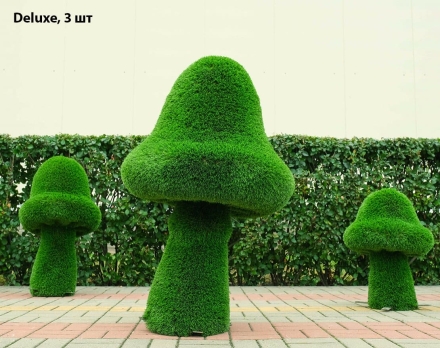 Топиари композиция грибы Сказочные (3шт) - Deluxe Green оптом, фото 2