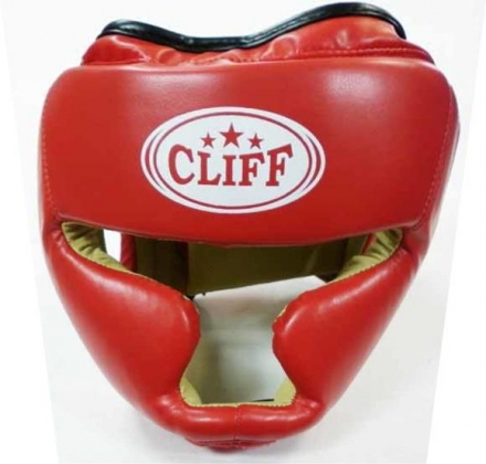 Шлем боксерский CLIFF ULI-5007 закрытый (FLEX) красный р.L оптом, фото 1