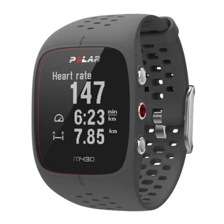 Часы для бега с GPS POLAR M430, цвет: темно-серый оптом, фото 3