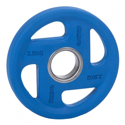 Диск обрезиненный PROFI-FIT цветной FASSION D-51,  2,5 кг оптом, фото 1