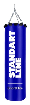 Мешок боксерский SportElite STANDART LINE 120см, d-34, 45кг, синий оптом, фото 1