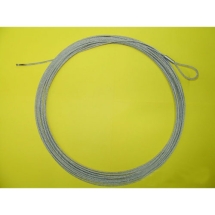 Трос стал. для вол. сетки "KV.REZAC", арт. 15085019, диам. 3,5 мм, дл. 12,5 м, с 1 конц. петлей