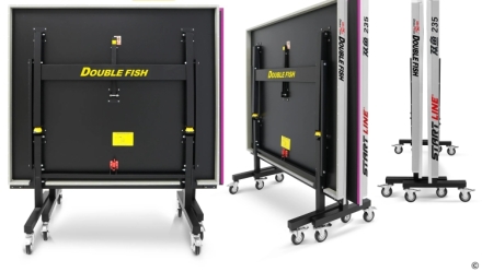 Теннисный стол Double Fish 235 черный оптом, фото 3