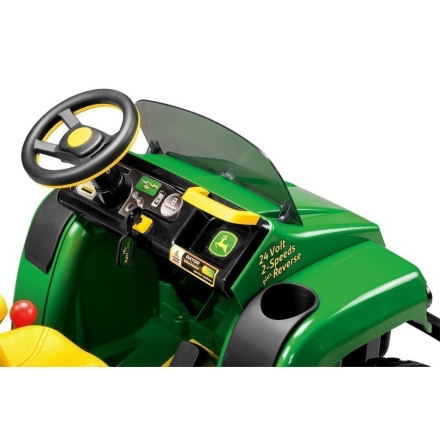 Детский электромобиль Peg-Perego John Deere Gator HPX с прицепом оптом, фото 8