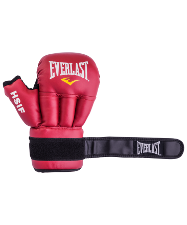 Перчатки для рукопашного боя HSIF RF3110, 10oz, к/з, красный оптом, фото 5