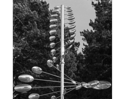 Скульптура из нержавеющей стали Торнадо Увеличенный размер оптом, фото 5