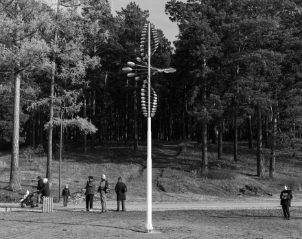 Скульптура из нержавеющей стали Торнадо Увеличенный размер оптом, фото 1