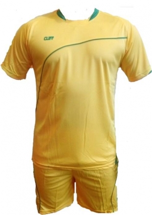 Форма футбол 3009 CLIFF желтая XL оптом, фото 1