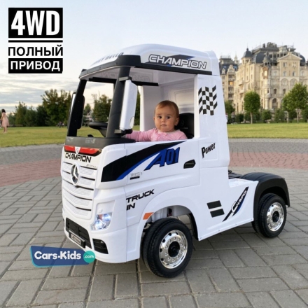 Электромобиль Mercedes-Benz Actros HL358 4WD белый оптом, фото 1