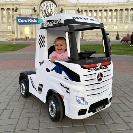 Электромобиль Mercedes-Benz Actros HL358 4WD белый оптом, фото 3