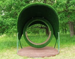 Топиари качели Комфорт - газон Deluxe, фото 1