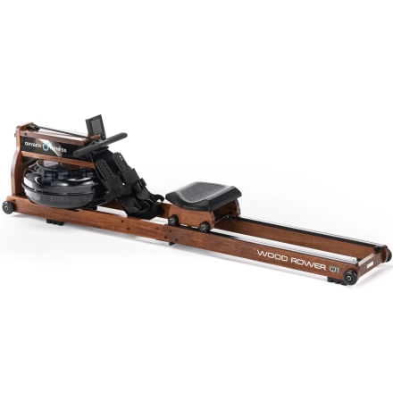 Гребной тренажер домашний OXYGEN FITNESS WOOD ROWER Q1 оптом, фото 1