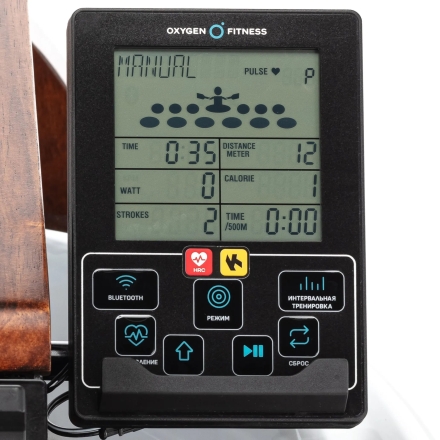 Гребной тренажер домашний OXYGEN FITNESS WOOD ROWER Q1 оптом, фото 13