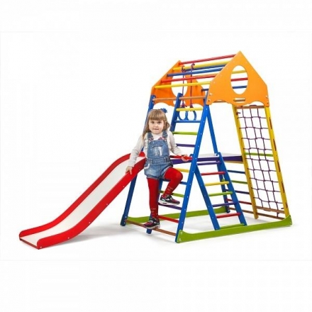 Детский спортивный комплекс KindWood Color Plus 2 оптом, фото 4