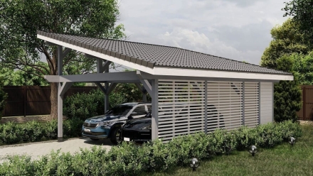 Навес для машин РАЙБЛ Базовая комплектация оптом, фото 5