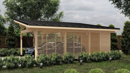 Навес для машин РАЙБЛ Базовая комплектация оптом, фото 8