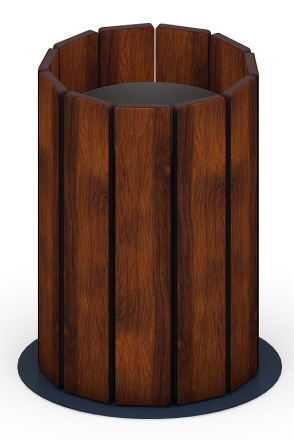 Урна (с баком) (под анкера) МФ 50.03.03.А оптом, фото 1