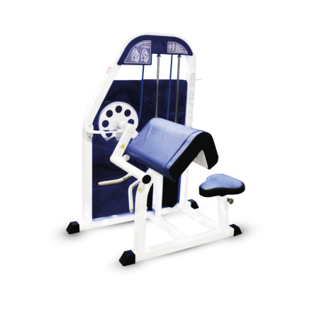 Тренажер Barbell МВ 3.11 Бицепс-машина (грузоблок) белый оптом, фото 1