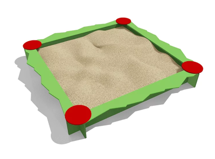 Песочница Куличики ВСТ 5652 для детской площадки оптом, фото 1