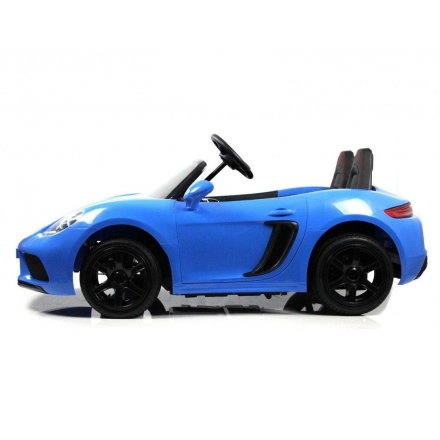 Электромобиль Porsche Cayman 180W синий оптом, фото 7