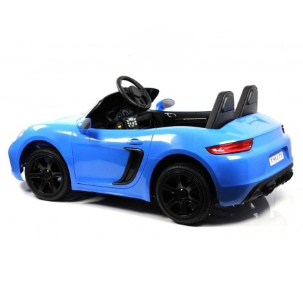 Электромобиль Porsche Cayman 180W синий оптом, фото 3