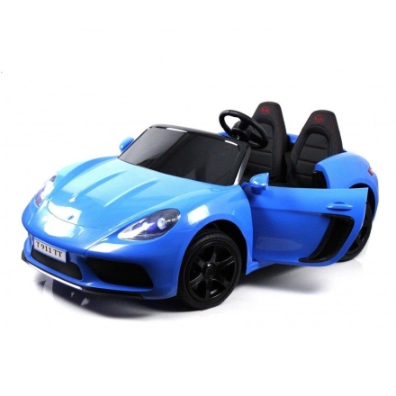 Электромобиль Porsche Cayman 180W синий оптом, фото 2