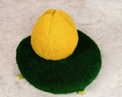 Топиари Кувшинка с цветком - газон Deluxe Green + Eco, фото 2