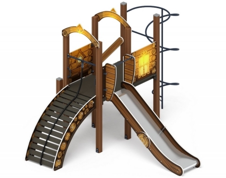 Детская игровая площадка Играйте с нами Эко ДИК 2.01.1.02-02 H=1200 оптом, фото 1