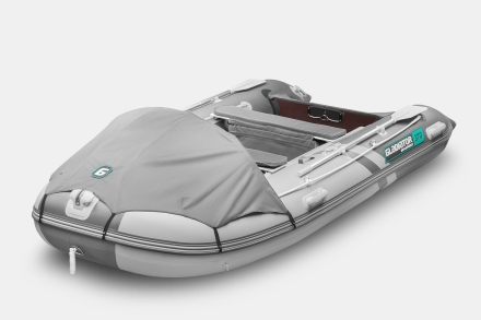 Gladiator C 370 AL ACTIVE Светло-темносерый моторная лодка ПВХ Алюминиевый пайол оптом, фото 1
