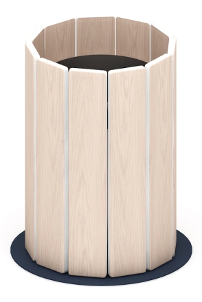 Урна (с баком) (под анкера) МФ 50.03.03-01.А оптом, фото 1