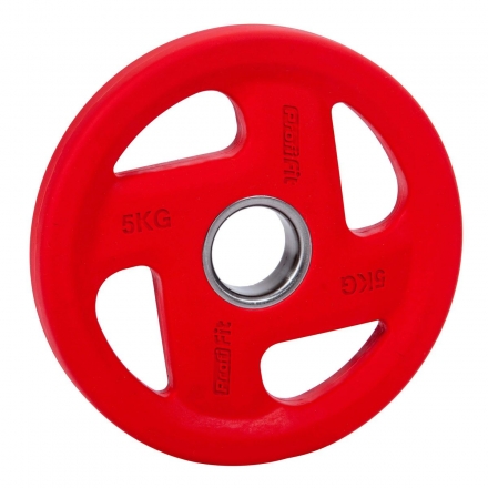 Диск обрезиненный PROFI-FIT цветной FASSION D-51,  5 кг оптом, фото 1