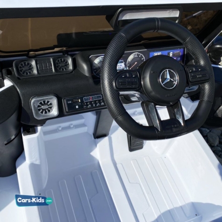 Электромобиль Mercedes Benz G63 AMG BBH-0003 белый оптом, фото 13