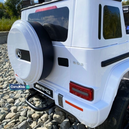 Электромобиль Mercedes Benz G63 AMG BBH-0003 белый оптом, фото 12