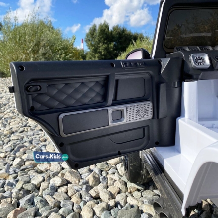 Электромобиль Mercedes Benz G63 AMG BBH-0003 белый оптом, фото 11