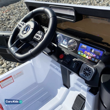 Электромобиль Mercedes Benz G63 AMG BBH-0003 белый оптом, фото 10