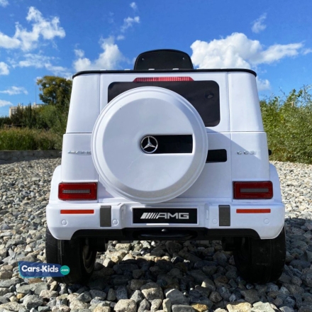 Электромобиль Mercedes Benz G63 AMG BBH-0003 белый оптом, фото 9